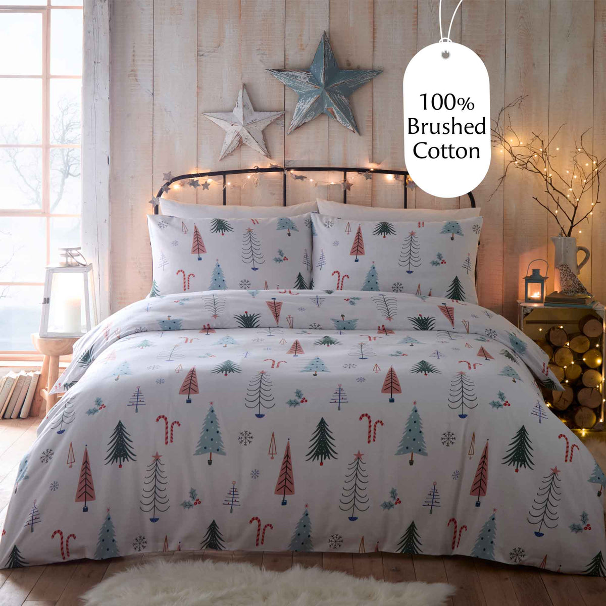 Alpine Forest Duvet Set - Happy Linen Company
