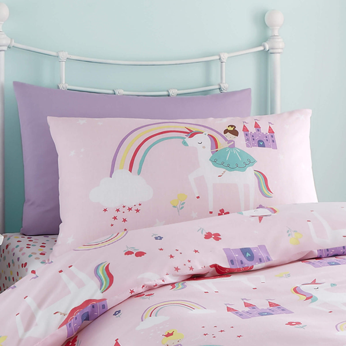 Castle Unicorn Bedding - Happy Linen Company