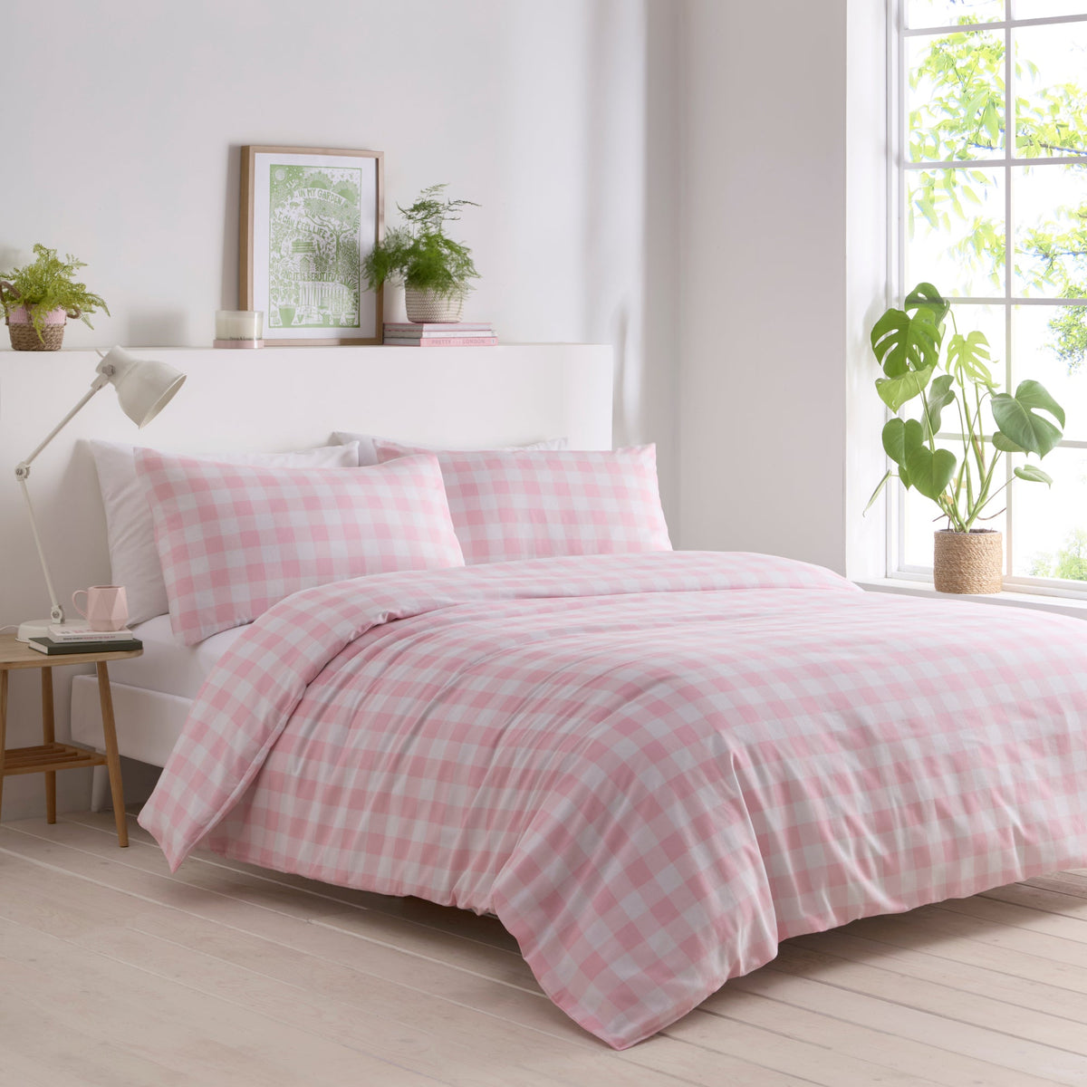 Gingham Bedding Set - Happy Linen Company