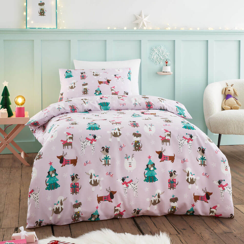 Santa Paws Christmas Bedding Happy Linen Company