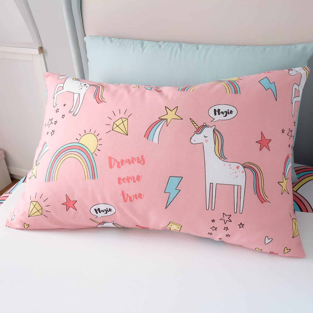 Unicorn Rainbow Bedding - Happy Linen Company