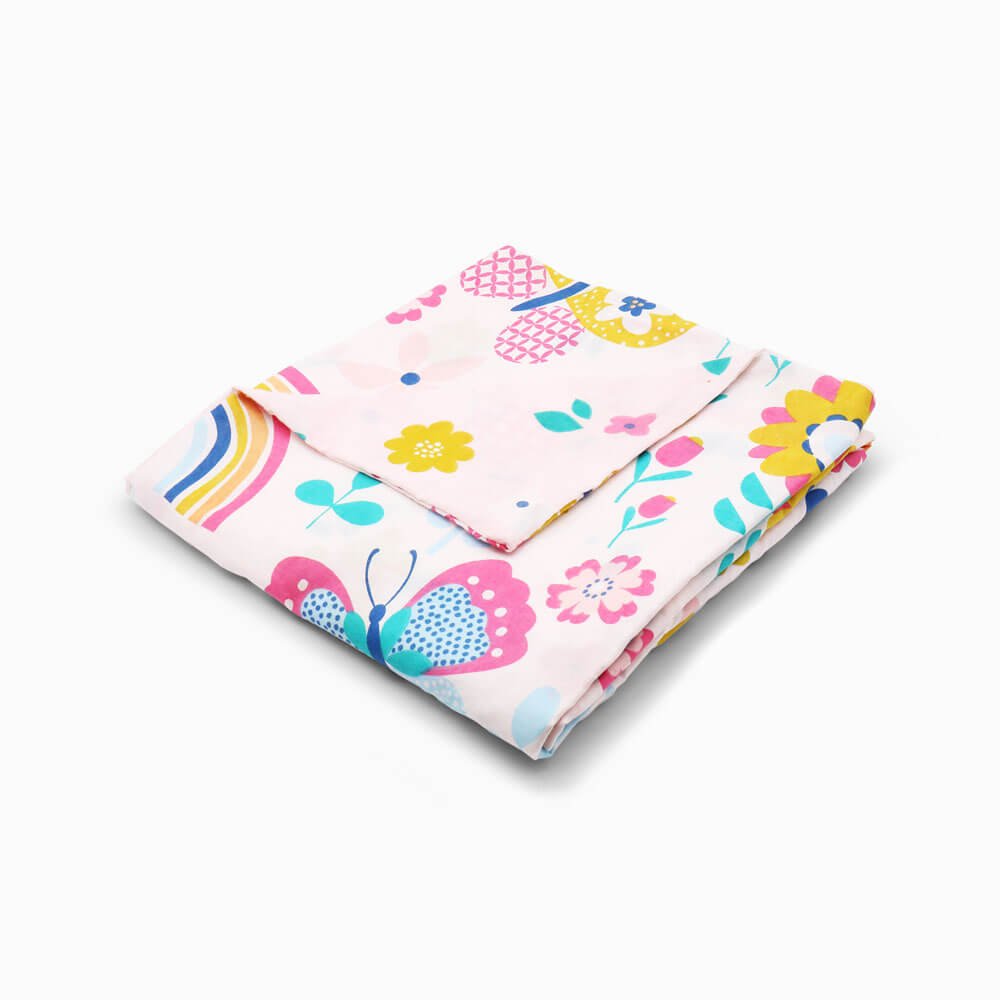 Kids Flower Garden Anxiety Weighted Blanket Cover Happy Linen Company