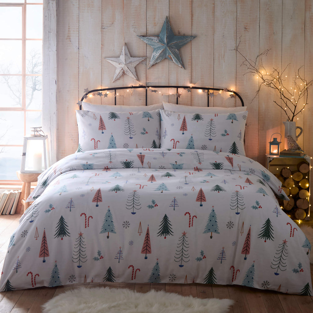 Alpine Forest Duvet Set - Happy Linen Company