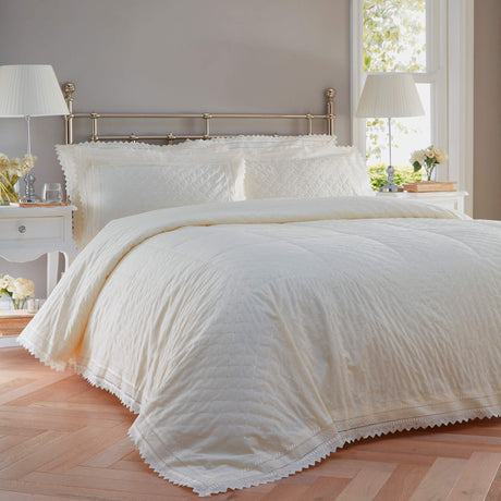 Balmoral Quilted Throw Set - Happy Linen Company