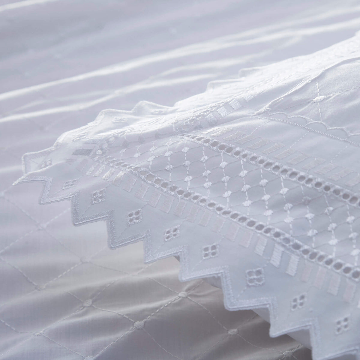 Balmoral Quilted Throw Set - Happy Linen Company