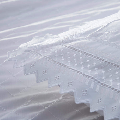 Balmoral Quilted Throw Set - Happy Linen Company