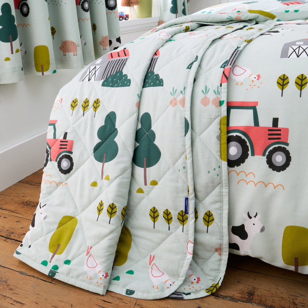 Barnyard Quilted Throw - Happy Linen Company
