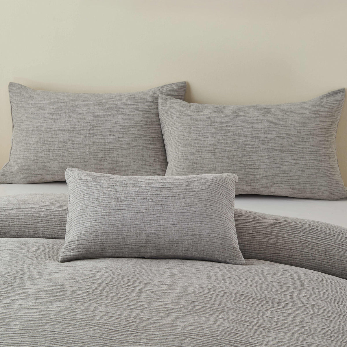 Bergen Filled Boudoir Cushion - Happy Linen Company
