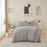 Bergen Quilted Throw – Silver