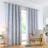 Boston Eyelet Curtains – Duck Egg