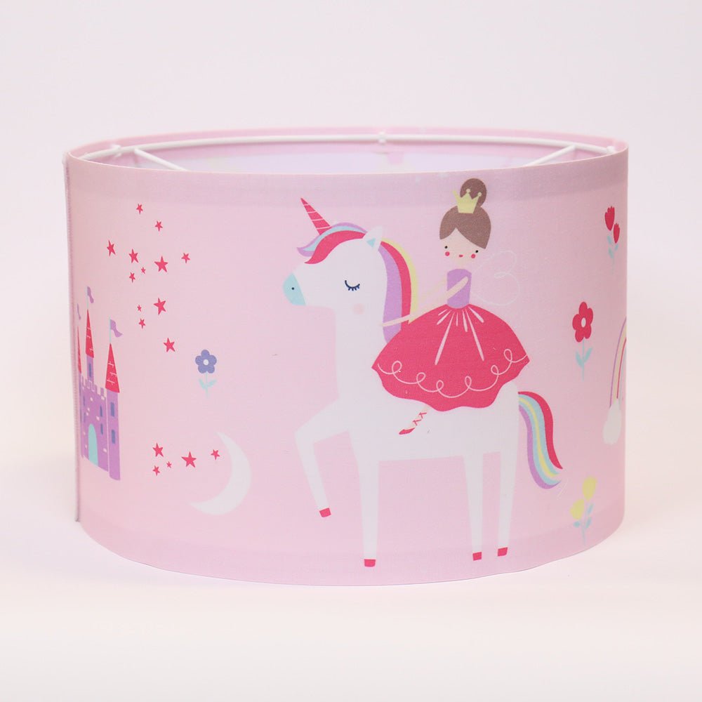 Castle Unicorn Table or Ceiling Lampshade - Happy Linen Company