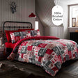Christmas Patchwork Brushed Cotton Bedding - Happy Linen Company
