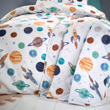 Cosmic Quilted Throw