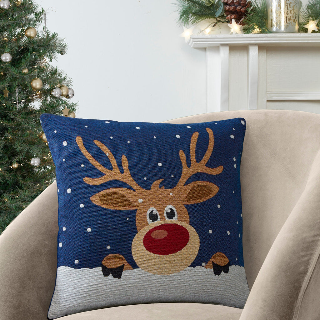 🎁 Cute Reindeer Cushion Cover (100% off) - Happy Linen Company
