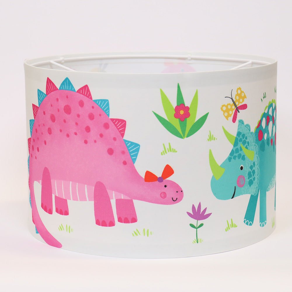 Daisy Dinosaur Table or Ceiling Lampshade - Happy Linen Company