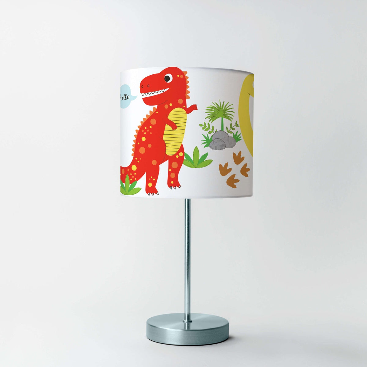 Dinky Dinosaur Table or Ceiling Lampshade - Happy Linen Company