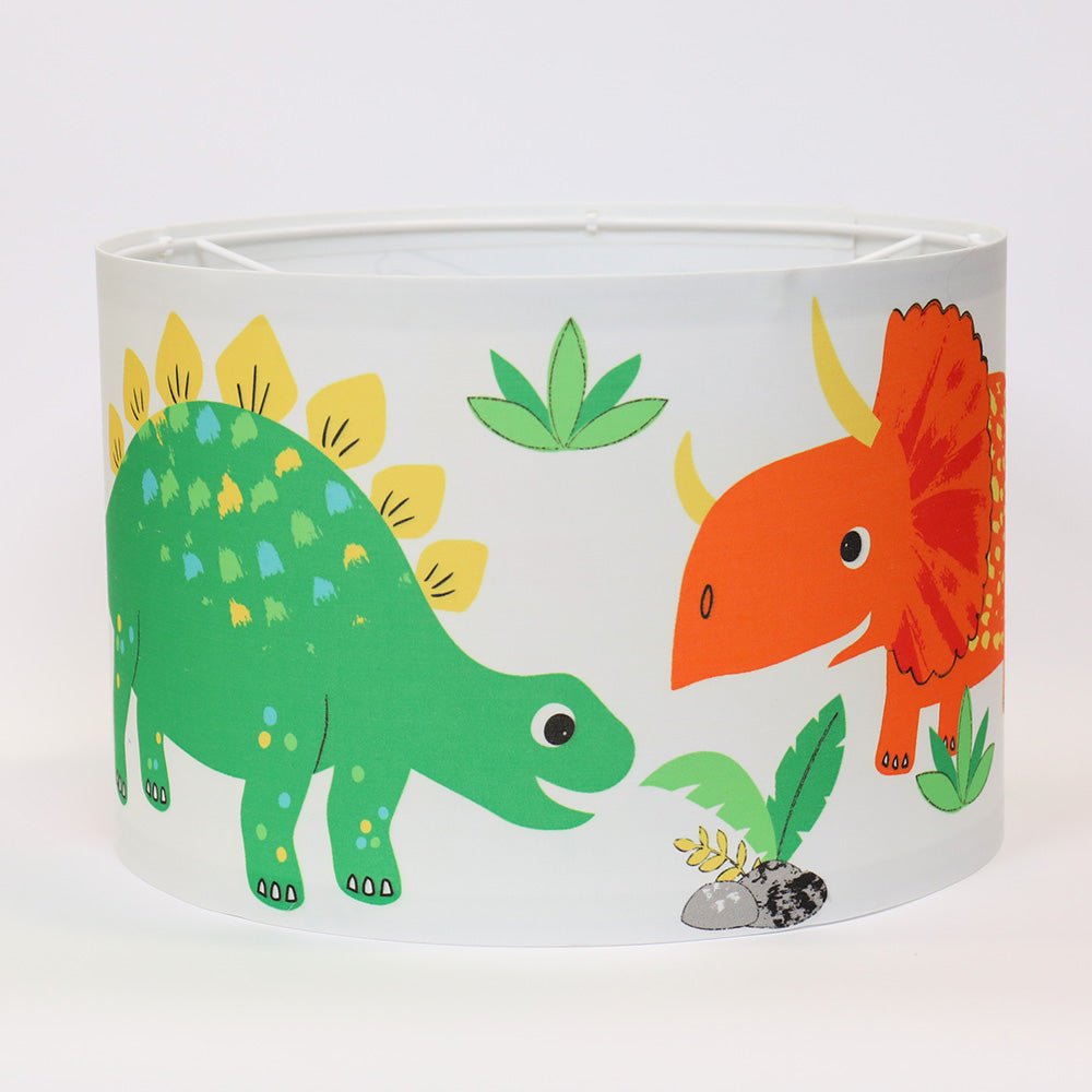 Dinky Dinosaur Table or Ceiling Lampshade - Happy Linen Company