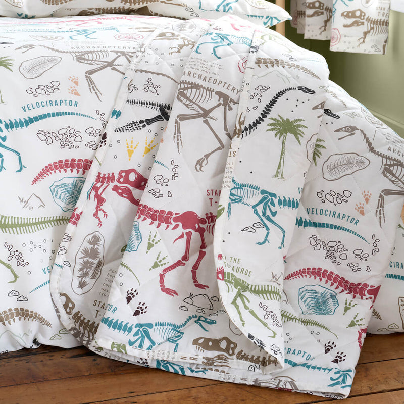 Pottery barn kids dinosaur bedding best sale