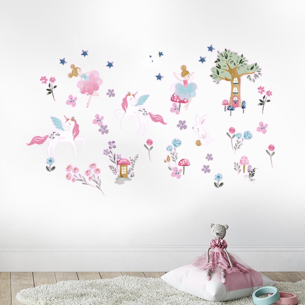 Enchanted Forest Wall Stickers - Happy Linen Company