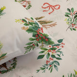 Evergreen Bows Duvet Set - Happy Linen Company