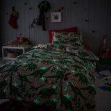 Festive Dinosaur Christmas Bedding - Happy Linen Company