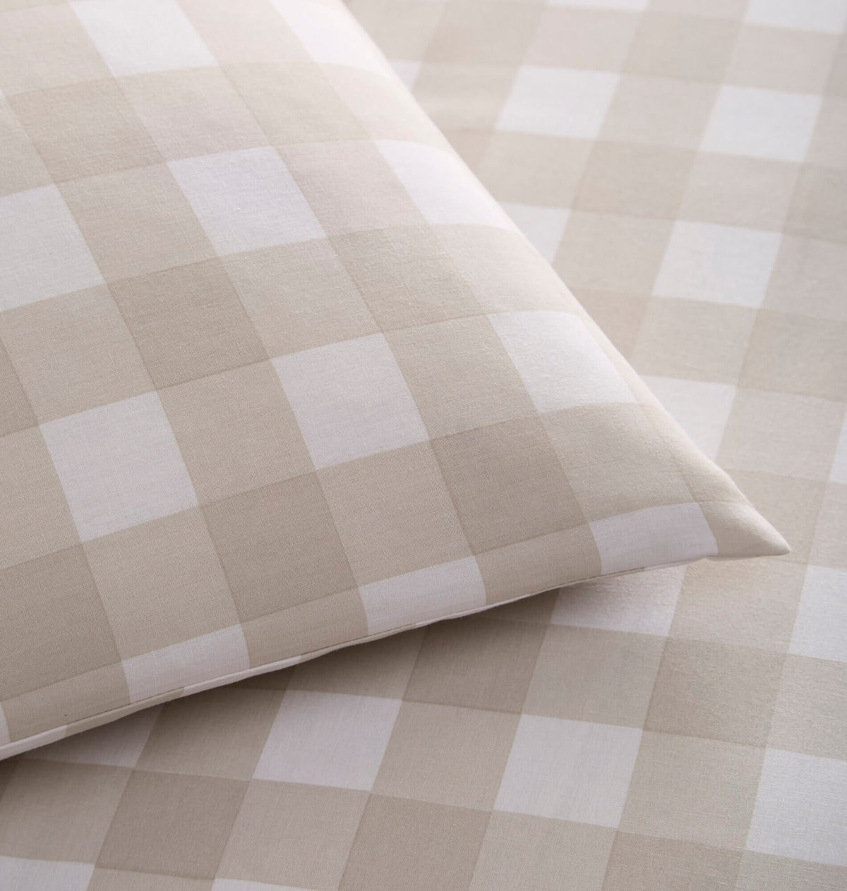 Gingham Duvet Set - Happy Linen Company