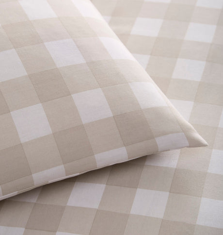 Gingham Duvet Set - Happy Linen Company