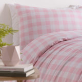 Gingham Duvet Set - Happy Linen Company