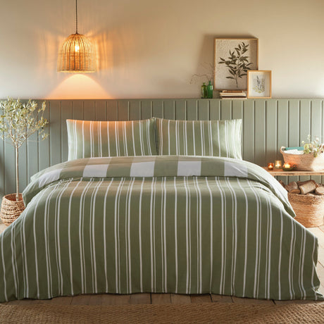 Glenmore Check Duvet Set - Happy Linen Company