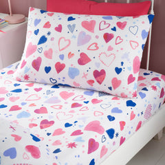 Hearts Bedding - Happy Linen Company
