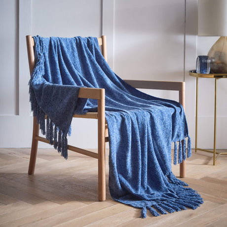 Malmo Chenille Throw - Happy Linen Company