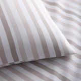 Ombre Pencil Stripe Duvet Set – Natural