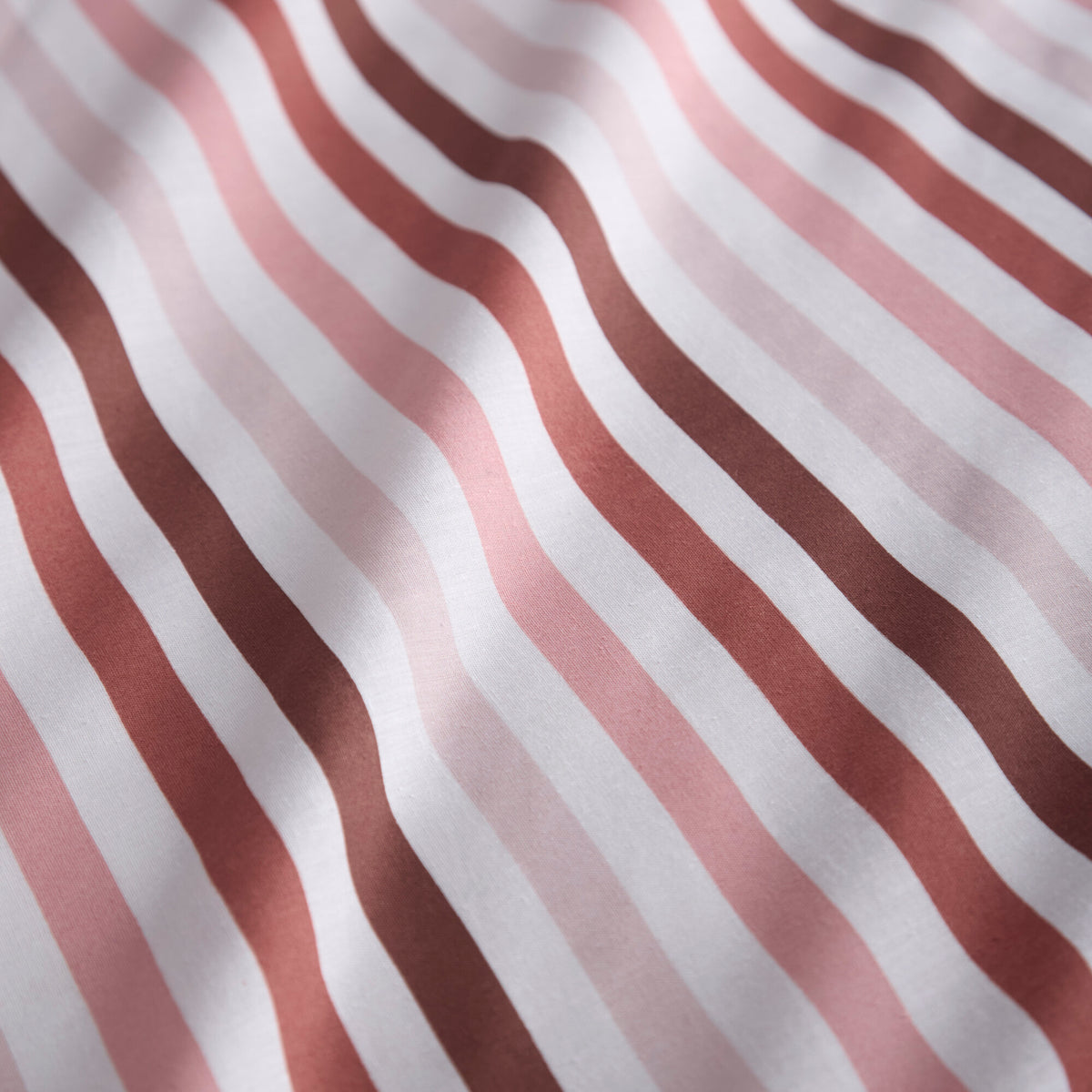 Ombre Pencil Stripe Duvet Set – Pink