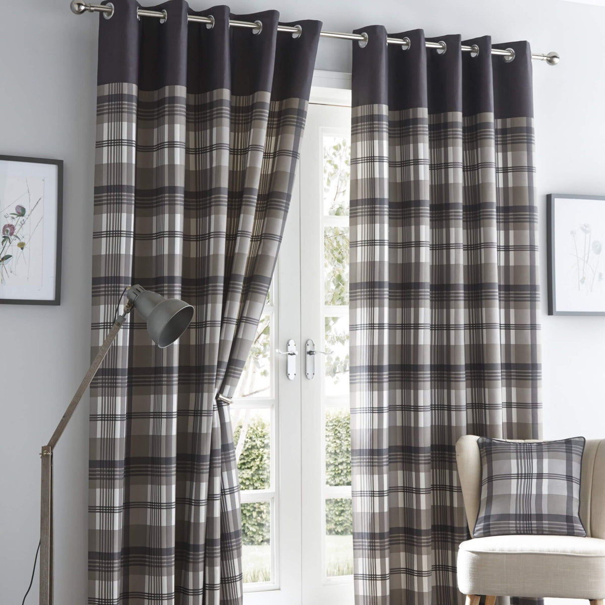 Orleans Eyelet Curtains - Happy Linen Company