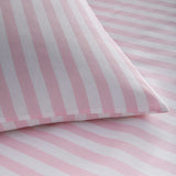 Pencil Stripe Duvet Set – Pink