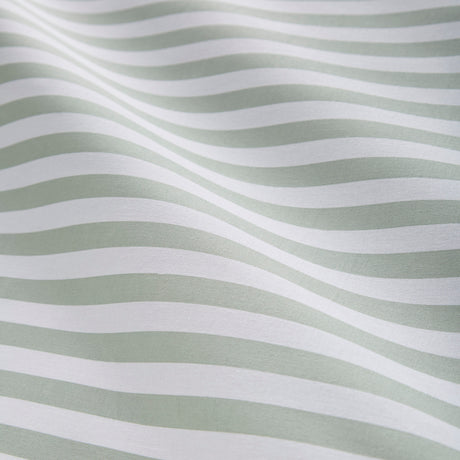 Pencil Stripe Duvet Set – Sage