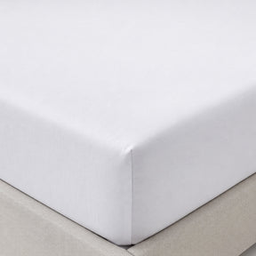 Percale Fitted Sheet – 45cm Deep - Happy Linen Company