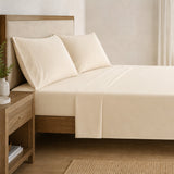 Percale Flat Sheet - Happy Linen Company