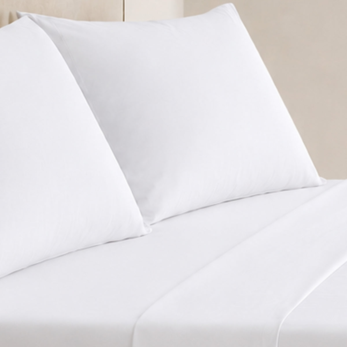 Percale Pillowcases (Pair) – White
