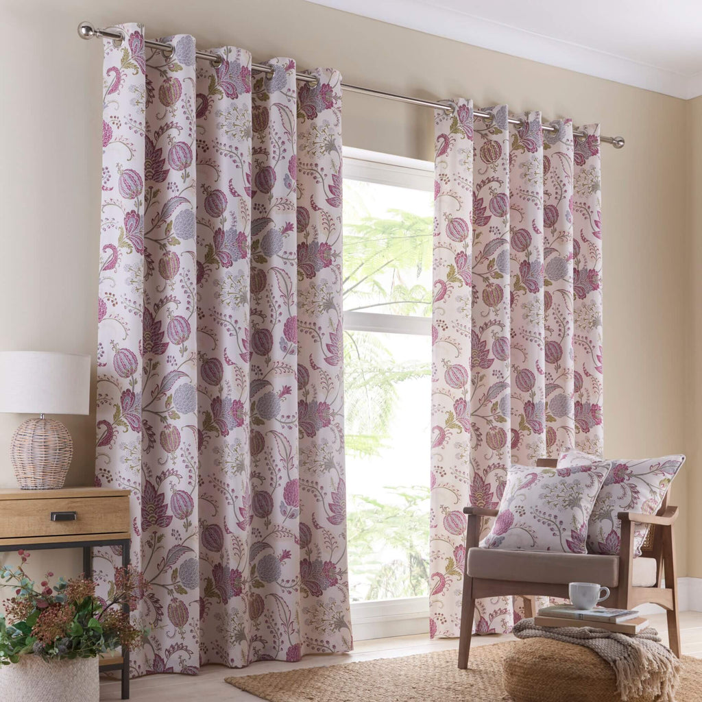 Richmond Eyelet Curtains - Happy Linen Company