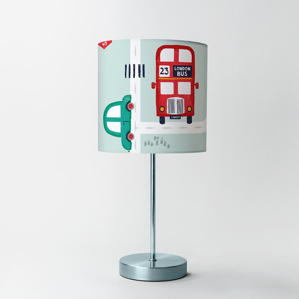 Road Trip Table Lampshade - Happy Linen Company