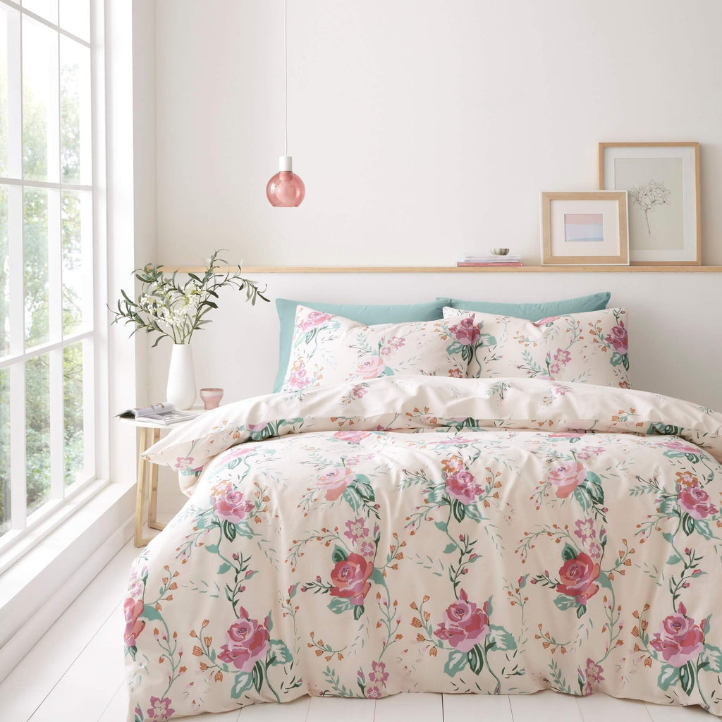 Rose Garden Duvet Set - Happy Linen Company