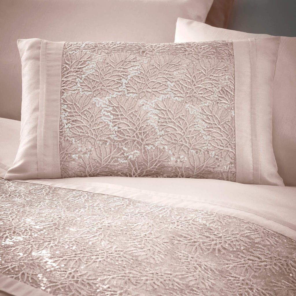 Rouen Filled Boudoir Cushion - Happy Linen Company