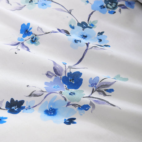 Sakura Blossom Duvet Set – Blue