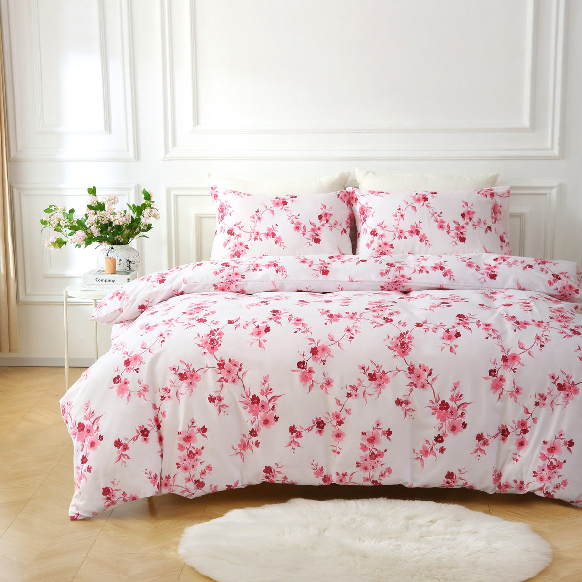 Sakura Blossom Duvet Set – Pink