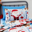 Santa & Friends Christmas Pillowcase (Pair) - Happy Linen Company