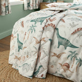 Scandisaurus Dinosaur Quilted Throw