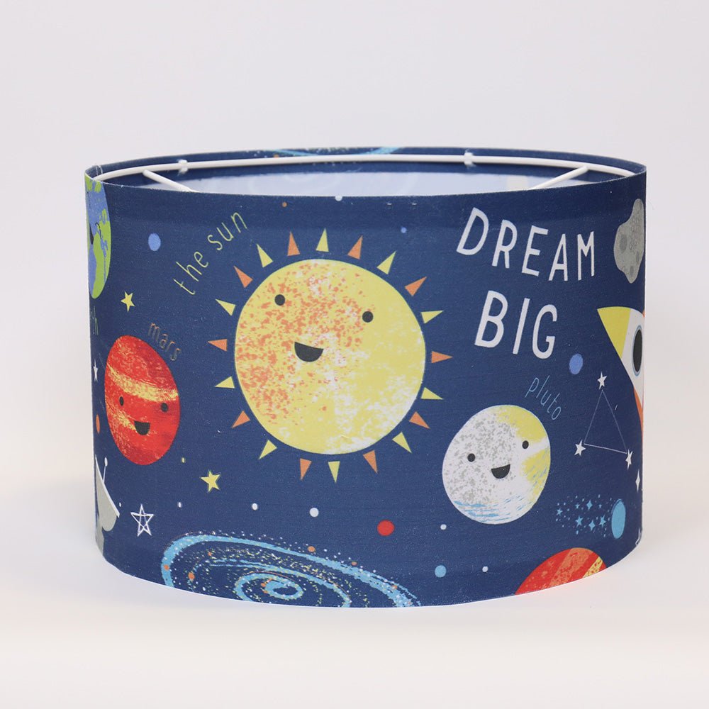 Space Explorer Table or Ceiling Lampshade - Happy Linen Company