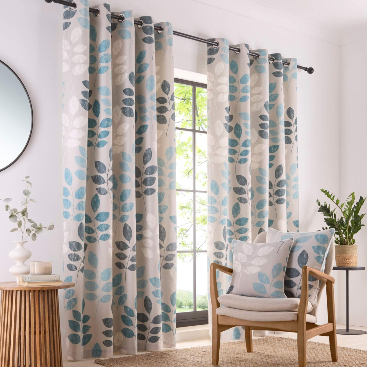 Springfield Eyelet Curtains - Happy Linen Company