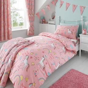 Unicorn Rainbow Bedding - Happy Linen Company